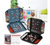 ZITUZY Battleship Jeu de Société, Jeu de Bataille Navale, Jeux Societe Enfant, Jeux de Société pour Deux Joueurs, Jouet de Bataille Maritime pour l'interaction Parent-Enfant