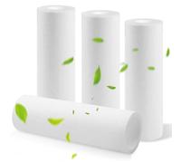 ZITUZY Lot de 4 filtres de rechange en coton PP compatibles avec Grünbeck FS 1'', FSV, FSD 1'', GENO-PUR GB, S 3/4'', S 1'', WW-K, Boxer K/KD, FS-B 1''-1 1/4,