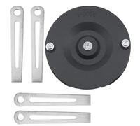 ZITUZY Pièces de rechange pour débroussailleuse sans fil Einhell GE-CT 18 LI, 1 planche à découper + 4 lames