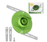 ZITUZY Pièces de rechange pour débroussailleuse sans fil Einhell GE-CT 18 LI, 1 planche à découper + 4 lames (vert)