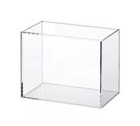 ZIUBMVDYC Évier Peu Profond en Acrylique, Réservoir d'eau en Acrylique Transparent for Photographie, vitrine, cosmétiques, Accessoires publicitaires(80x80x5.5cm/31.5x31.5x2.1in)
