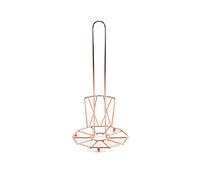ZIUBMVDYC Porte-Rouleau de Papier essuie-Tout sur Pied, Support de mouchoirs for Cuisine, Salle de Bain, étagère de Rangement, Table à Manger, Porte-Serviettes Vertical(Rose Gold B)
