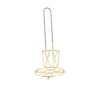 ZIUBMVDYC Porte-Rouleau de Papier essuie-Tout sur Pied, Support de mouchoirs for Cuisine, Salle de Bain, étagère de Rangement, Table à Manger, Porte-Serviettes Vertical(Golden B)