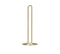 ZIUBMVDYC Porte-Rouleau de Papier essuie-Tout sur Pied, Support de mouchoirs for Cuisine, Salle de Bain, étagère de Rangement, Table à Manger, Porte-Serviettes Vertical(Gold)
