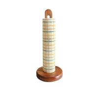 ZIUBMVDYC Porte-Serviettes en Papier en Bois Massif, Support de Rangement for Rouleaux de Papier Non perforé, Support de Rangement for pellicule Plastique Domestique