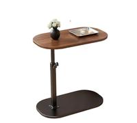 ZIUBMVDYC Table d'appoint en Forme de C, Table d'appoint en Forme de C à Hauteur réglable, pivotante 360 ° for Ordinateur Portable, Plateau TV Multicolore(A)