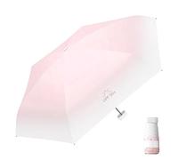 Ziurmut Parapluie parasol, Petit poche plat compact, Parapluie pliable à séchage rapipour le shopping, la plage