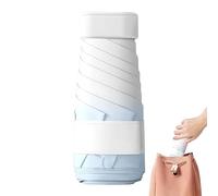Ziurmut | Protection solaire, compact, poche, plat, parapluie UV ultra léger - Parapluie pliable à séchage rapipour le shopping, la plage