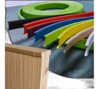 ZIUSFAC 15m Bord De Meuble Couvre Chant En Forme De U Bande De Chant, Bande De Bord De Meuble D’armoires Coin De Table Bande De Protection, TPE Souple Protecteur De Bord, Pour Réparation De Table, Éta