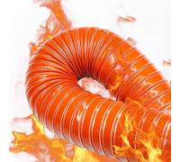 ZIUSFAC Flexible D'admission D'air Automobile Tuyau Refroidissement Durite D'Admission D'air Isolé Conduit De Ventilation Frein 76mm 80mm 102mm Longueur 1-8m(2m/6.6ft,20mm-3/4in)