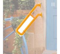 ZIUSFAC Main Courante De Sécurité 60cm Rampe Murale en Forme De U Rampe D'escalier 1 À 3 Marches Main Courante D'escalier Antidérapante(Yellow,60cm/23.6in)