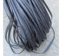 ZIUSFAC MatéRiel De Réparation De Rotin pour Meubles De Jardin Vannerie, Matériau De Réparation en Rotin Tressé en Plastique 8 Mm De Large Bande De Rotin Plat(Wood Grain Gray)