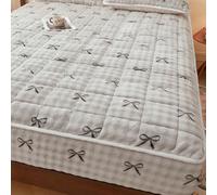 ZIUSFAC Parure De Lit Velours Corail Drap-Housse Épaisse d'hiver Drap Housse Chaud Doux Housse Matelas 150×200 180×220 Protège-Matelas Poche Profonde 28cm(Gray,180x200cm/71x79in)