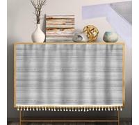 ZIUSFAC Personnalisé Rideaux D'armoire Rideau Anti-Poussière pour Étagères sous Évier Rideau sous Evier Rideau Placard sans Perçage Rideau Meuble Cuisine Grain De Bois(Texture 5,120x70cm/47.2x27.6in)