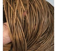 ZIUSFAC Rond Kit De Réparation De Rotin en Plastique Bande De Rotin Synthétique pour Restauration De Meubles De Patio Matériel De Réparation en Osier 50m