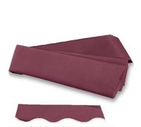 ZIUSFAC Toile de rechange enroulable en polyester anti-UV pour auvent d'extérieur sans cadre, 4 x 2 m, résistant aux intempéries