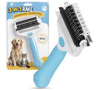 Zivacate 3-en-1 Brosse pour Chien & Chats à Poil Long