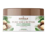 Zivela 100 % Bio Beurre de Karité 300ml non Raffiné & Pur - Soin Corporel Naturel, Hydratant et Nourrissant, Adapté à Tous les Types de Peau