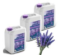 ZIVELA Bioéthanol 96,6 % 30 l | Alcool bio parfum lavande 96,6 % 3 x 10 l | Cheminée bioéthanol, flamme vive et stable, sans fumée, parfum lavande