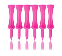 Zivisk Castle Tees 57mm Lot de 100 Tees de Golf en Plastique - Rose