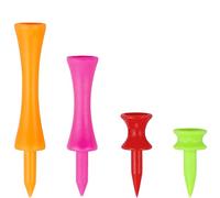 Zivisk Lot de 120 tees de golf en plastique de tailles mixtes 25 mm, 32 mm, 57 mm, 70 mm