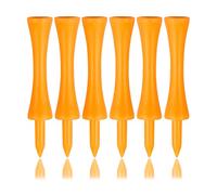 Zivisk Tee de Golf en Plastique Lot de 100 - Orange 70mm