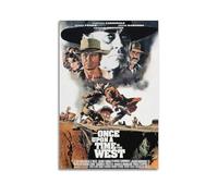 ZIWEYURB Poster de film Il était une fois dans l'Ouest - Impression sur toile - Décoration murale moderne pour chambre à coucher - 40 x 60 cm