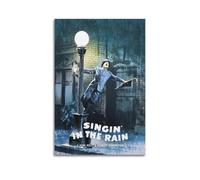 ZIWEYURB Poster du film Singin' in The Rain - Impression sur toile - Décoration murale moderne pour chambre à coucher - 60 x 90 cm