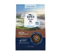 ZIWI Peak - Bœuf et citrouille nourris à l'herbe séchée et séchée, 3,2 kg, haute teneur en protéines, sans céréales, nourriture sèche et crue alternative pour chiens