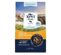 ZIWI Peak - Poulet séché sans cage à la vapeur et aux fruits du verger, 800 g, haute teneur en protéines, sans céréales, alternative aux aliments secs et crus pour chiens