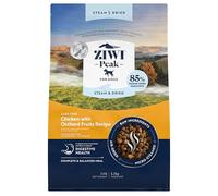 ZIWI Peak - Poulet séché sans cage à la vapeur et sans cage avec fruits du verger, 3,2 kg - Aliments secs et crus pour chiens, riches en protéines, sans céréales, alternative aux aliments crus pour