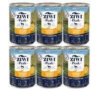 ZIWIPEAK Dog Chicken Pâtée pour chien au poulet 6x390g