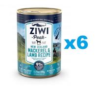 ZIWIPEAK Dog Pâtée pour chien au maquereau et à l'agneau 390 g