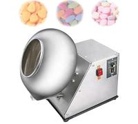 ZIXIAOS 180w Machine Automatique à Enrober Les Comprimés, Rendement 3-6 Kg/H, Machine à Enrober Le Sucre,Petite Machine Commerciale à Enrober Le Chocolat Machine à Enrober Le Sucre