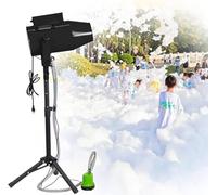 ZIXIAOS Machine à Mousse, Canon à Mousse De Fête 1000 W, Machine à Mousse Portable avec Trépied, Puissante Machine à Mousse pour Fêtes, Jardin, Piscine, événements en Plein Air, Anniversaires