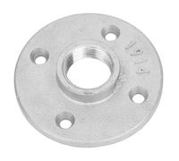 ZIXINNKC 10 pièces DN20 4 trous outil de matériel de Base de bride 3/4 ''filetage de vis britannique