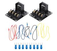 ZIXINNKC 2 pièces imprimante 3D Module de lit Chaud MOS Tube Panneau d'extension de Puissance contrôle de Chauffage Charge de Courant élevé