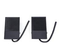 ZIXINNKC 2 pièces TFS-1 contrôleur de commande au pied interrupteur à pédale de puissance à réinitialisation automatique avec câble 24 cm 250 V 10A