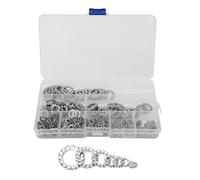 ZIXINNKC 300 pièces rondelle de blocage dentelée en acier inoxydable 304 joint dentelé externe anti-lâche