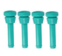 ZIXINNKC 4 pièces Doublure de Machine à traire Doublure de Lait en Silicone Vert pour Outils d'élevage de Vaches de bétail