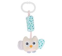 ZIXINNKC bébé Poussette en Peluche Son intéressant Mignon en Peluche bébé hochets à Main Jouets pour la Maison Voiture Voyage Cadeaux (Chouette 25 cm / 9,8 Pouces)
