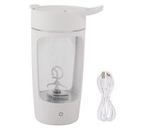 ZIXINNKC Blender Automatique Portable Rechargeable USB 650ml avec Bol Mélangeur et Outil de Cuisine (Blanche)
