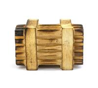 ZIXINNKC Boîte en Bois de Simulation très détaillée, amélioration du Jeu, Mini décoration, télécommande, Accessoires sur chenilles, boîte en Bois