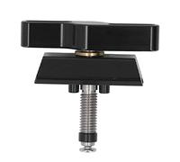 ZIXINNKC Charnière de vélo pliant, pince, alliage d'aluminium, boucle en C, pièces de rechange, anode noire