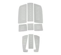 ZIXINNKC EVA Deck Traction Pad Tapis de Planche de Surf antidérapant Tapis de Queue de Surf pour Longboard Paddle Board (Grise)