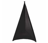 ZIXINNKC Housse de trépied de Haut-Parleur Support réglable en Polyester revêtement Extensible avec Boucle Accessoires de scène