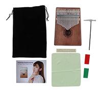 ZIXINNKC Kalimba 17 touches en érable pour piano à pouce, marteau de réglage, instrument portable pour débutant