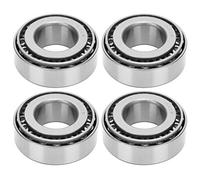 ZIXINNKC Lot de 4 roulements à billes coniques 32205 7505E pour machines textiles, patins de rouleaux