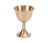 ZIXINNKC Ornements en Laiton Verre de vin de Style Vintage doré pour décoration intérieure