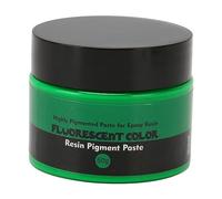 ZIXINNKC Pigment de résine 50g couleur fluorescente haute Saturation opération facile Colorant de résine liquide pour l'artisanat d'art fabrication de bricolage (Vert Fluo)
